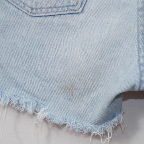 Riders by Lee Vintage High Rise Cut-Off Jean Shorts Size L - Picture 12 of 12